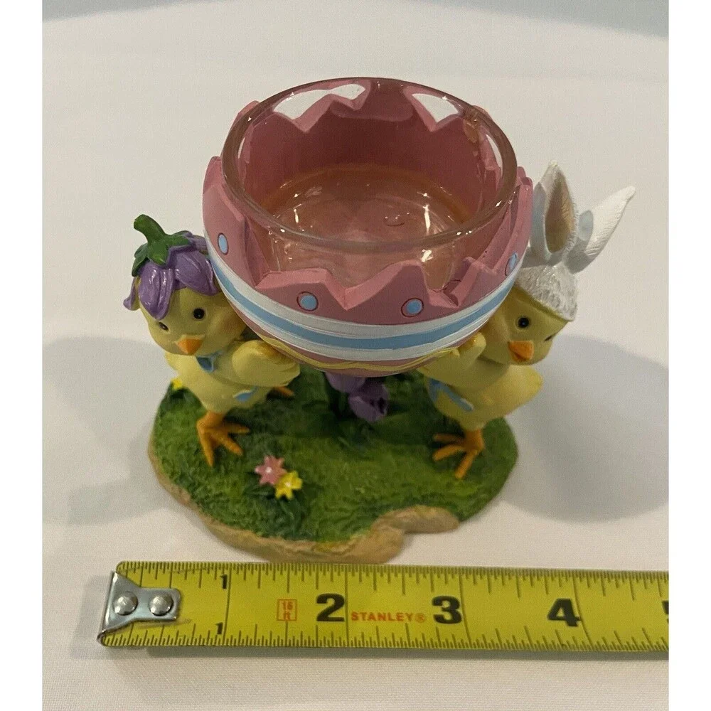 Yankee Candle Easter Chicks Egg Tea Light Votive Candle Holder